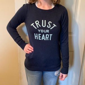 Womens graphic sweater